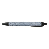 Gunmetal-graue Wassertropfen Kugelschreiber (Unterseite)