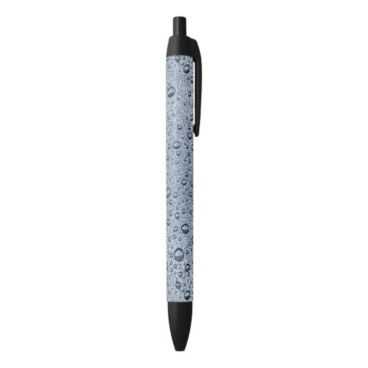 Gunmetal-graue Wassertropfen Kugelschreiber (Unterseite (Vertikal))