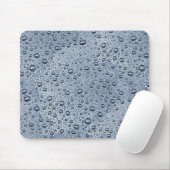 Gunmetal-graue Wassertropfen Mousepad (Mit Mouse)