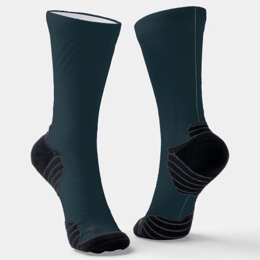 Gunmetal Solid Schlicht Color Socken (Gewinkelt)