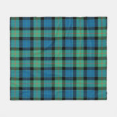 Gunn Alcient Kariert Fleecedecke (Vorderseite (Horizontal))