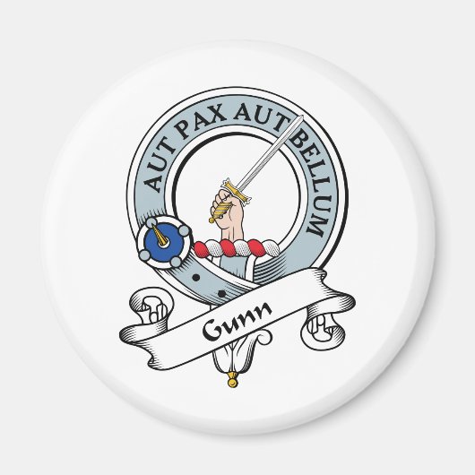 Gunn Clan Abzeichen Magnet (Vorne)