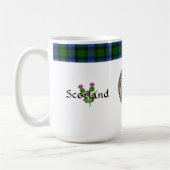 Gunn Clan Abzeichen Tartan & Motto Classic Kaffeetasse (Links)