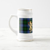 Gunn Clan Abzeichen & Wrap Rund Tartan Bierglas (Links)