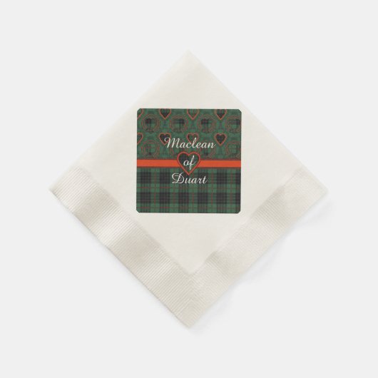 Gunn Clan Kariert Scottish tartan Serviette (Ecke)