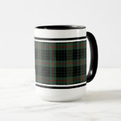 Gunn Clan Tartan Tasse (VorderseiteRechts)