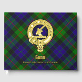 Gunn Family Wiedersehen Gästebuch (Vorderseite)