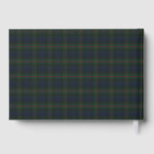Gunn Modern Original Scottish Tartan Gästebuch (Rückseite)