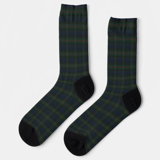 Gunn Modern Original Scottish Tartan Socken (Linkes Detail)