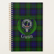 Gunn Scottish Clan Tartan & Crest