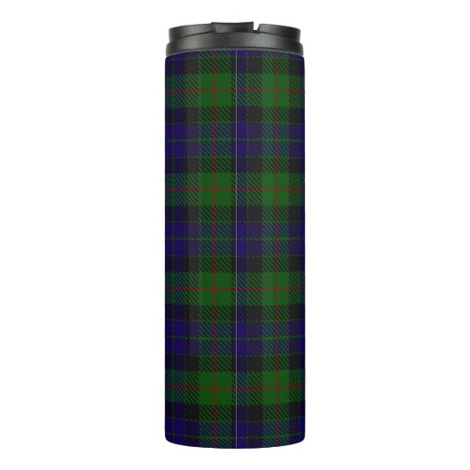 Gunn Scottish Clan Tartan & Crest Thermosbecher (Rückseite)