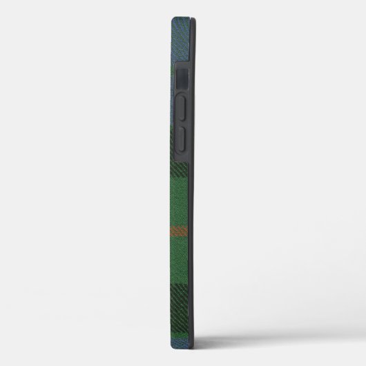 Gunn Tartan & Abzeichen Case-Mate iPhone Hülle (Rückseite / Links)