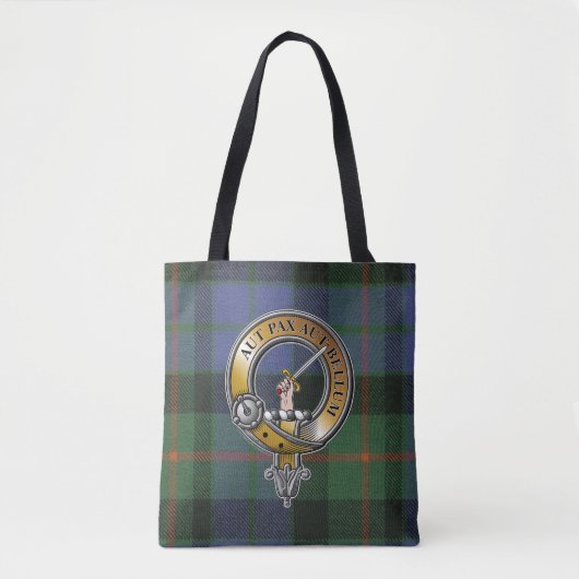 Gunn Tartan & Abzeichen Tasche (Vorderseite)