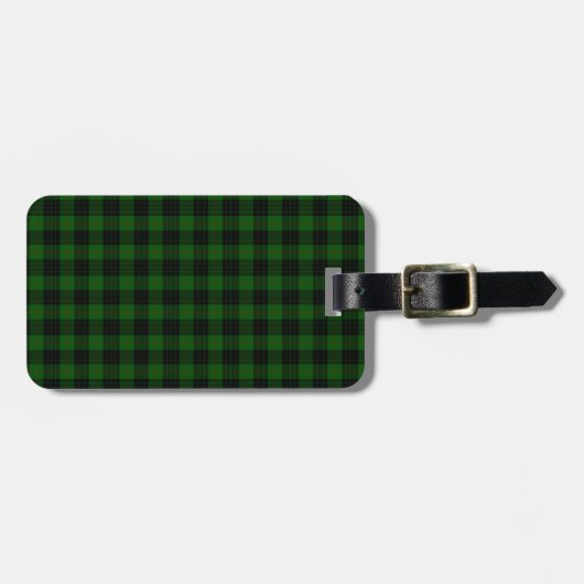Gunn Tartan Gepäckanhänger (Vorderseite horizontal)