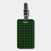 Gunn Tartan Gepäckanhänger (Vorderseite vertikal)