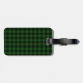 Gunn Tartan Gepäckanhänger (Rückseite horizontal)