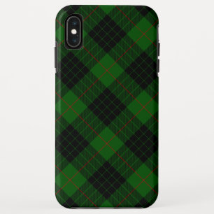Gunn-Tartan grün schwarzes Karo Case-Mate iPhone Hülle