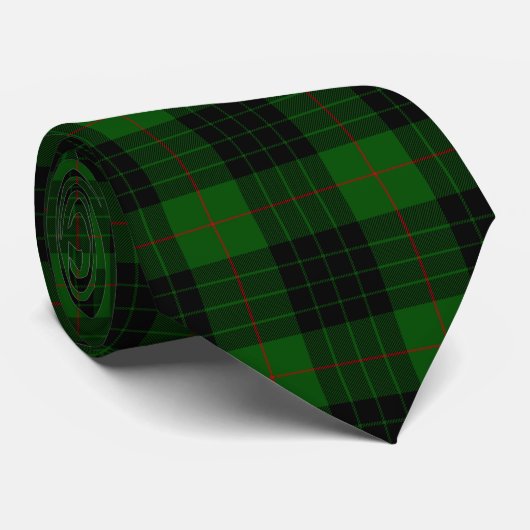 Gunn Tartan kariert Krawatte (Gerollt)