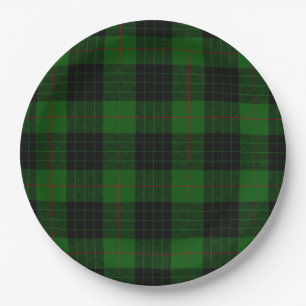 Gunn Tartan kariert Pappteller