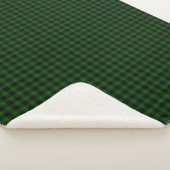 Gunn Tartan kariert Sherpadecke (3/4)