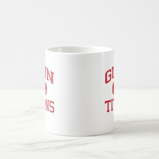 Gunn - Titanen - Highschool - Palo Alto Kaffeetasse (Mittel)