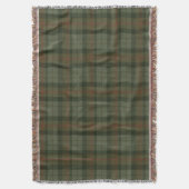 Gunn W Original Scottish Tartan Decke (Vorderseite Vertikal)