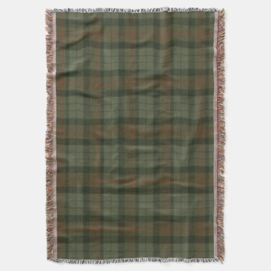 Gunn W Original Scottish Tartan Decke (Vorderseite Vertikal)