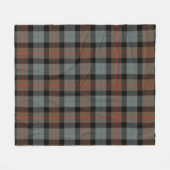 Gunn Weathered Kariert Fleecedecke (Vorderseite (Horizontal))
