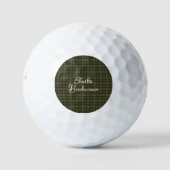 Gunn Weathered Original Scottish Tartan Golfball (Vorderseite)