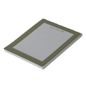 Gunn Weathered Original Scottish Tartan  Notizblock (Rotiert)