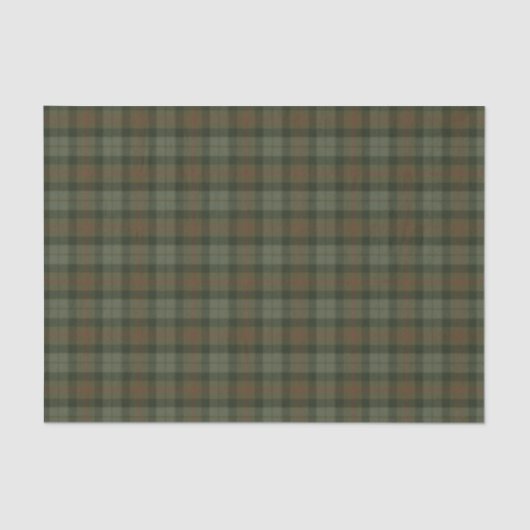 Gunn Weathered Original Scottish Tartan Seidenpapier (Vorderseite)