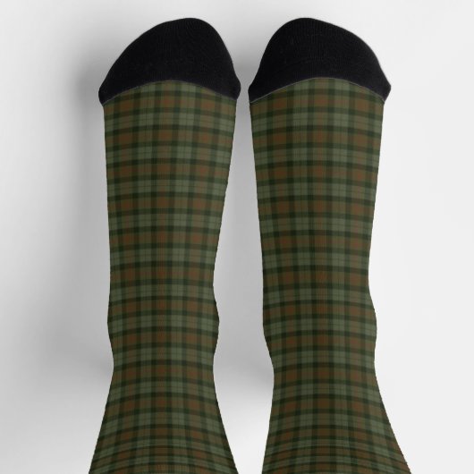 Gunn Weathered Original Scottish Tartan Sock Socken (Oben)