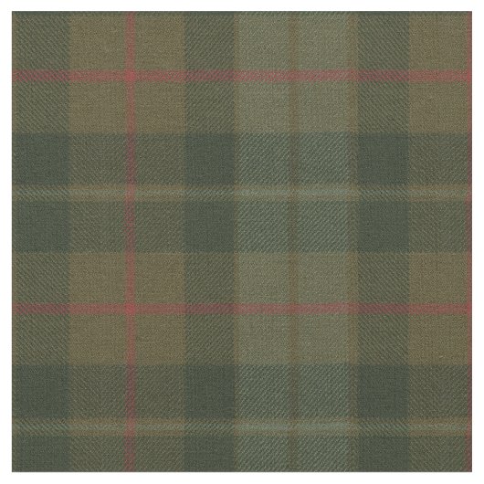 Gunn Weathered Original Scottish Tartan Stoff (Nahaufnahme)