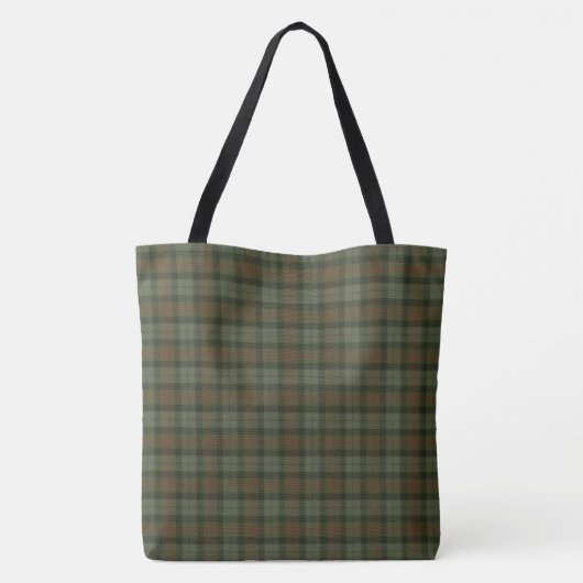 Gunn Weathered Scottish Clan Tartan Tote Bag Tasche (Rückseite)