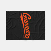 Gunnar Henderson Baltimore Text Baltimore Baseball Fleecedecke (Vorderseite (Horizontal))
