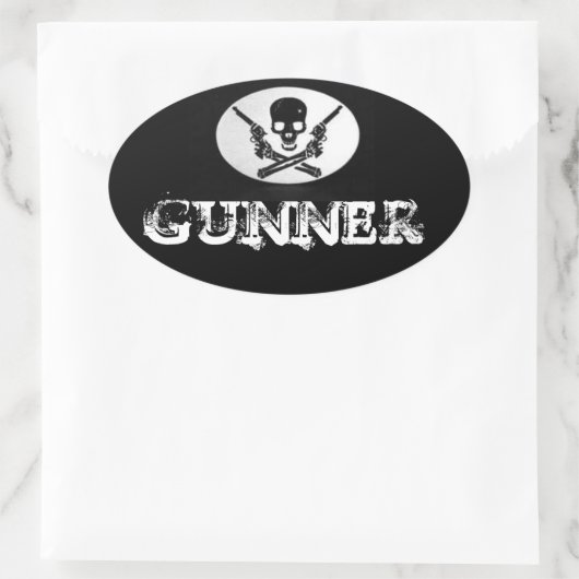 Gunner Sticker (Tasche)