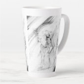 Gunner & Tommy (Ballpoint) Latte-Tasse Milchtasse (Rechte Ecke)