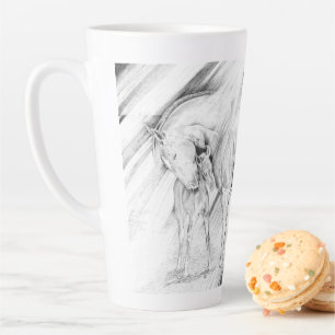 Gunner & Tommy (Ballpoint) Latte-Tasse Milchtasse