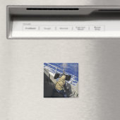 Gunners Mate feuert eine 50-Kaliber-Maschinenpisto Magnet (In Situ (Geschirrspüler))