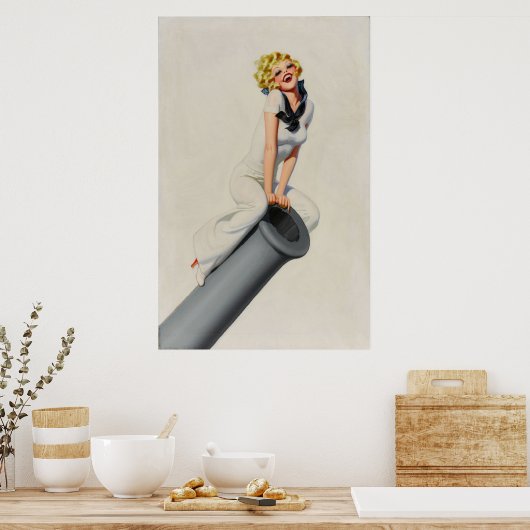 Gunner's Mate Poster (Küche)