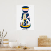 Gunnhild Viking Sorceress Poster (Küche)