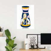 Gunnhild Viking Sorceress Poster (Heimbüro)