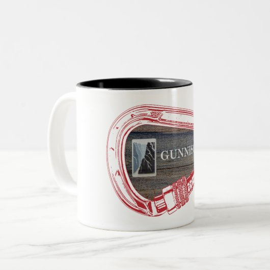 Gunnison Climbing Carabiner Zweifarbige Tasse (Vorderseite Links)