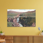 Gunnison, CO - Sapinero Brücke über den See Leinwanddruck (Insitu (Wohnzimmer))