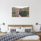 Gunnison, CO - Sapinero Brücke über den See Leinwanddruck (Insitu (Schlafzimmer))