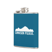 Gunnison Colorado Bitte Flachmann (Links)