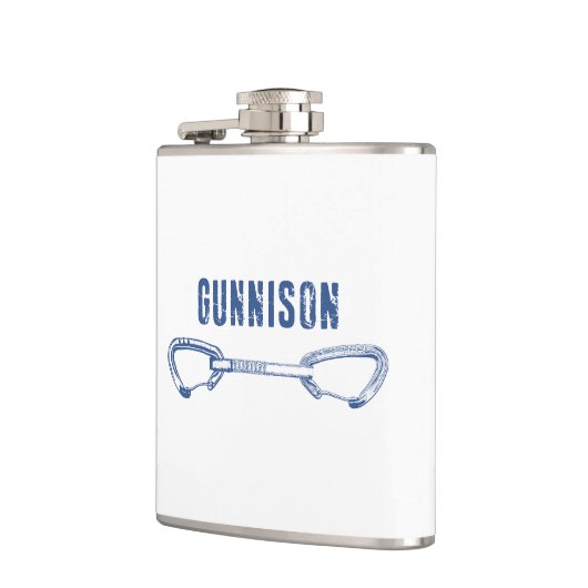 Gunnison Colorado Rock Climbing Quickdrag Flachmann (Links)