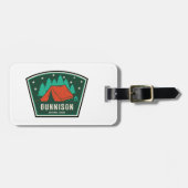 Gunnison National Forest Camping Gepäckanhänger (Vorderseite horizontal)