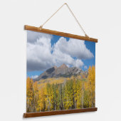 Gunnison National Forest, Colorado Wandteppich Mit Holzrahmen (Gewinkelt)