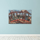 Gunnison Nat'l Forest, Colorado Leinwanddruck (Insitu (Holzboden))